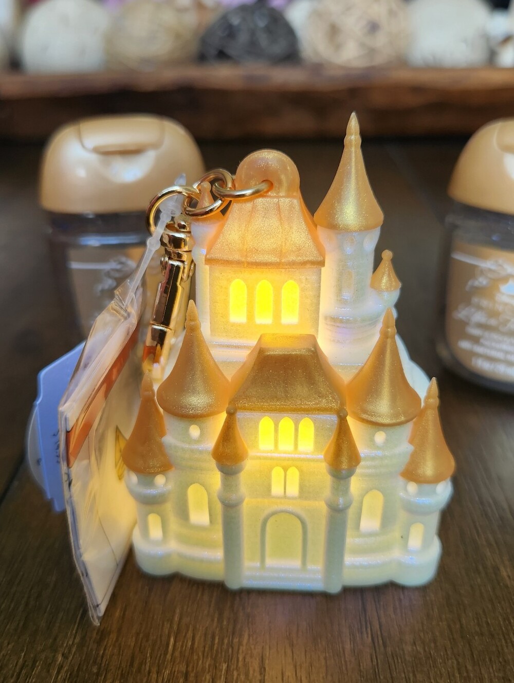 Bath and Body Works Disney Princess Castle Light-Up Pocketbac Holder Bundle